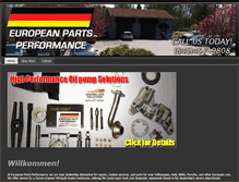 Tablet Screenshot of europeanpartsemporium.com